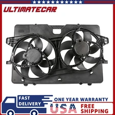 New Radiator Cooling Fan Assembly For Ford Escape Mazda Tribute Mercury Mariner