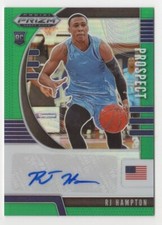 2020 Panini Prizm DP - RJ Hampton Green Prospect Auto - USA