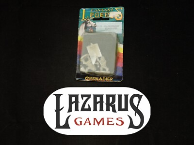 Grenadier: Fantasy Legends - Dark Dwarf Command 3125 (oop metal, NiB)