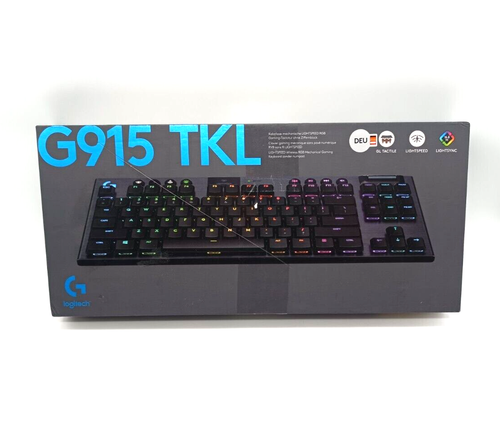 Logitech G915 TKL Tactile Kabellose Gaming-Tastatur GL Brown - Carbon, Deutsch - Bild 2 von 5