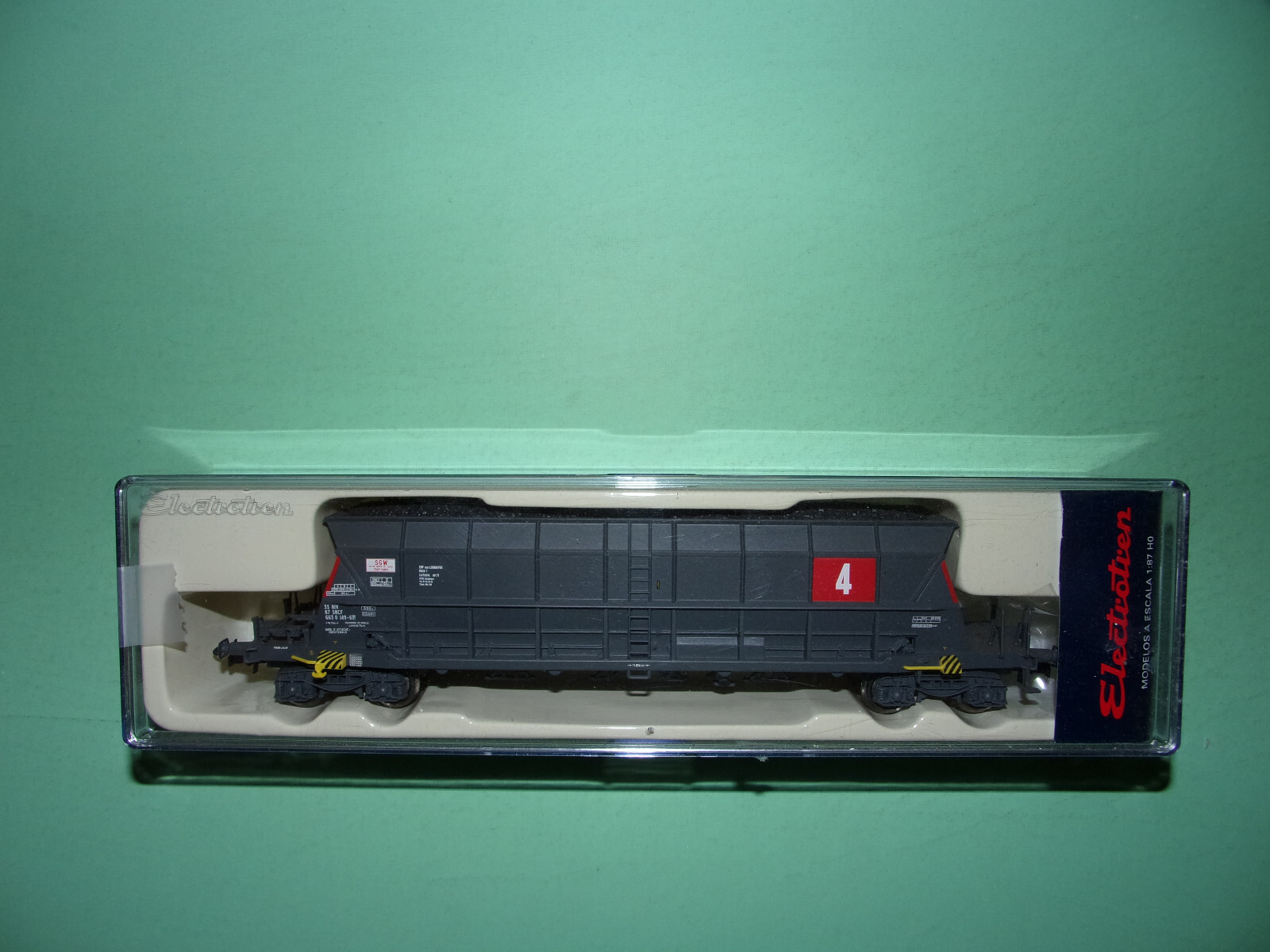Wagon Charbonnier EF60 EDF LORMAFER Electrotren 5757 Neuf à l'Échelle HO