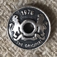The Original 1976 Trollbeads Logo LAA Sterling Silver Bead Charm