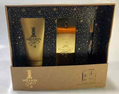 Paco Rabanne SET  1 Million EdT, 100ml + EdT, 10ml + Gel Douche, 100ml NEU