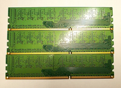 Samsung 3GB (1GB x 3) 1Rx8 PC3-10600E-09-10-00 DDR3 Server RAM  M391B2873EH1-CH9