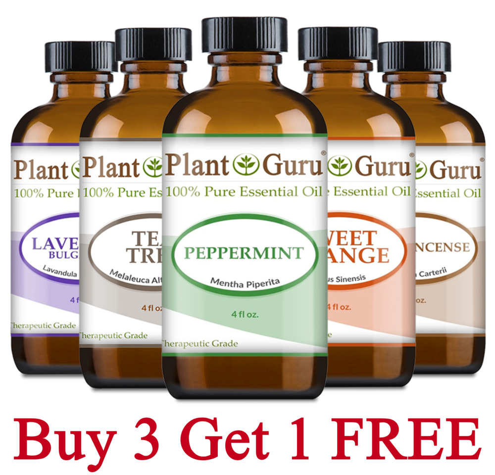 Essential Oils 4 oz. 100% Pure Natural Therapeutic Grade Aromatherapy Oil Bulk