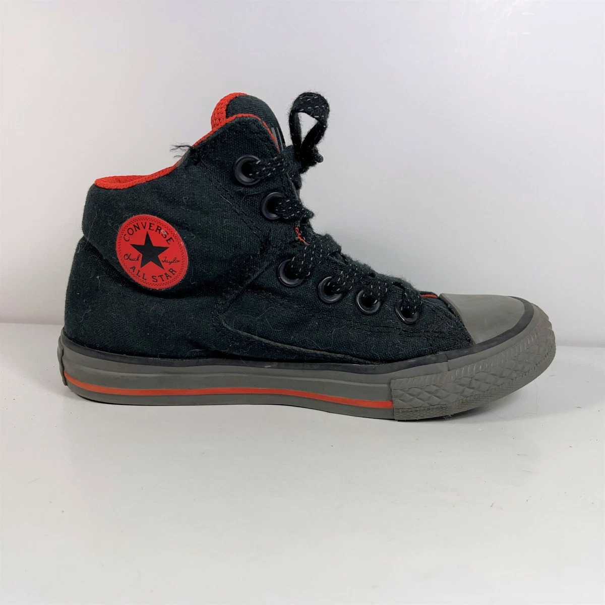 Converse haute best sale enfant gris