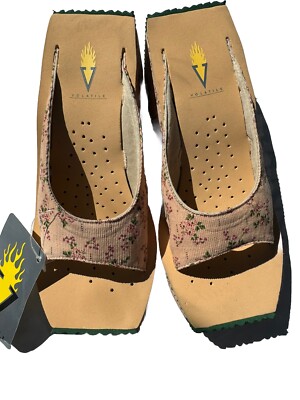Volatile Vintage Bali Floral Corduroy Slip On Women s Size 8 NWT