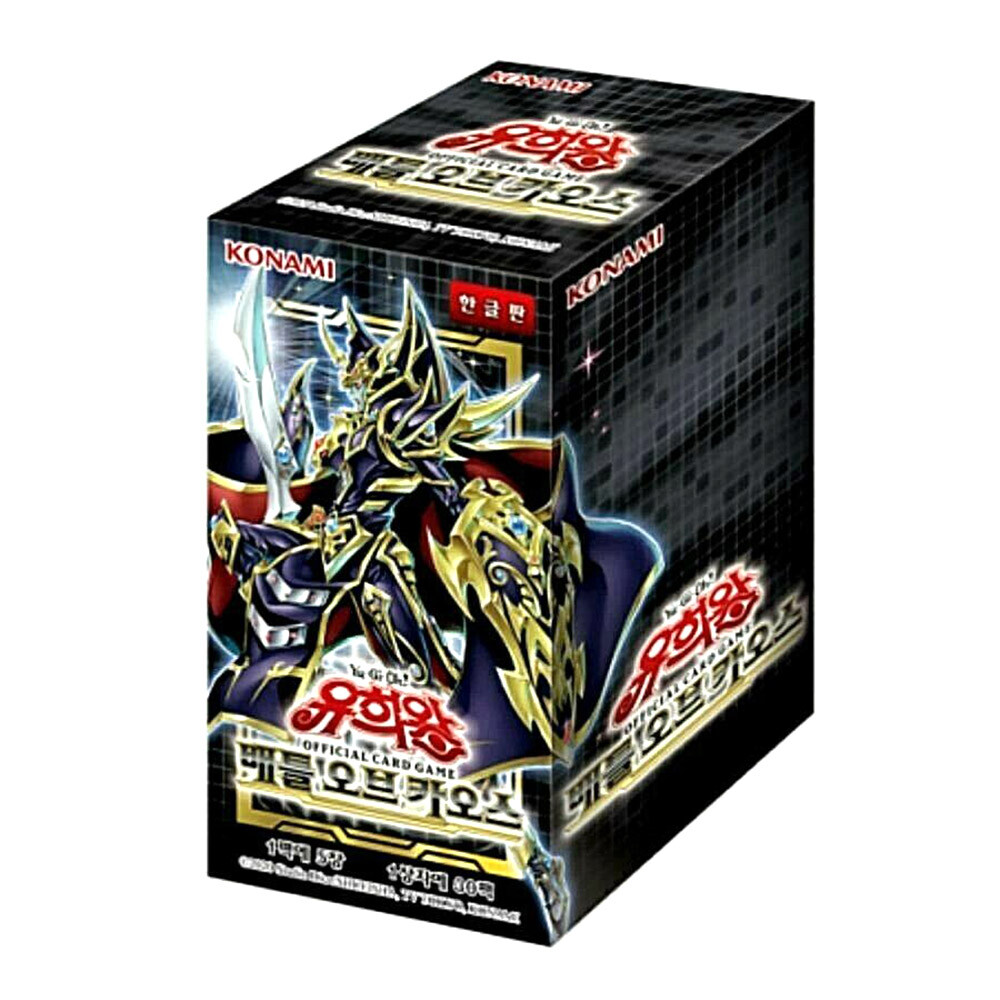 battle of chaos yugioh booster box Yu-Gi-Oh! Yugioh Card 'Battle Of Chaos' Booster box 30 Packs / Korean Ver