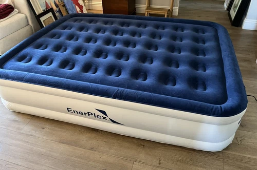 EnerPlex 83230 Luxury 16 Inch Double High Air Mattress with Built in Pump