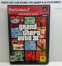 Grand Theft Auto III (PlayStation, 2003) Complete Tested Working - Free Ship