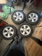 Genuine Oem Dodge Rims And Tires. Pattern 5x5.5 Used