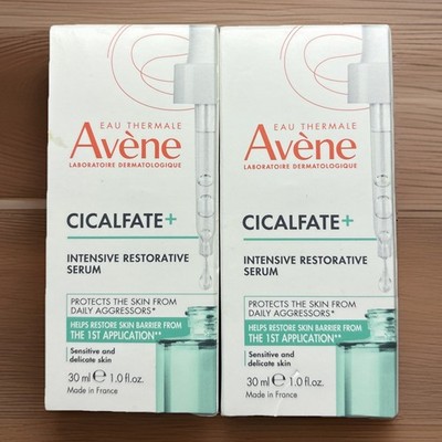 Avene Cicalfate+ Intensive Skin Restorative Serum 2 PACK ~ 1 oz each New