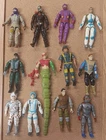 20 GI. JOE Action figures + Raft with oars!