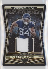 2018 Panini Obsidian Galaxy Gear Relics Electric Etch Orange /50 Corey Davis 0o0