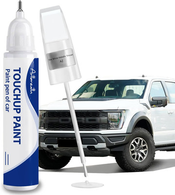 Star White Metallic Tricoat(Az) Touch up Paint for Ford -Exact Match Chips and N