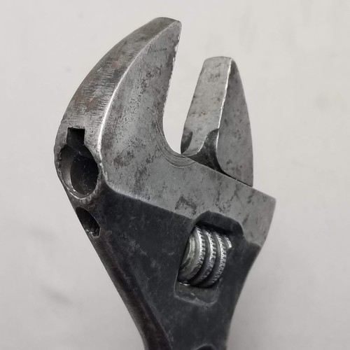 Proto 710-S Adjustable Wrench 10 In Forged Alloy Steel Black USA Made Heavy Duty - Picture 9 of 11