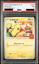 [PSA 7] 2025 POKEMON JPN M-P PROMO MCDONALD'S #020 PIKACHU JAPANESE