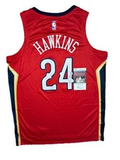 JORDAN HAWKINS signed autographed NEW ORLEANS PELICANS Jersey w/ COA JSA CD77625
