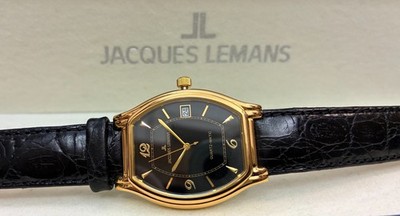 Quarz-Matic Damenuhr JACQUES LEMANS JL-792 Rarität Automatik mit Stromspeicher