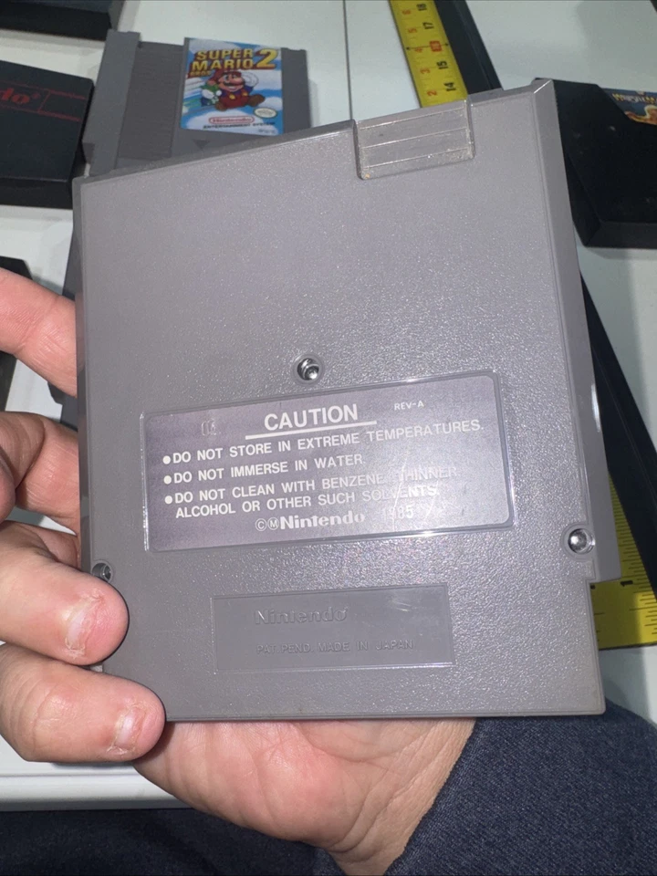 Super Mario Bros 1 2 3 Nintendo NES Trilogy Cartridge Lot Authentic- W/Covers - Image 4 of 4