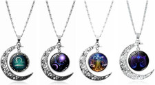 12 Zodiac Necklace for Women Men Astrology Constellation Horoscope Sign Necklace