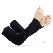 Anti-UV Arm Covers for Men Women Cycling Fingerless Gloves Summer Sport Ice Silk