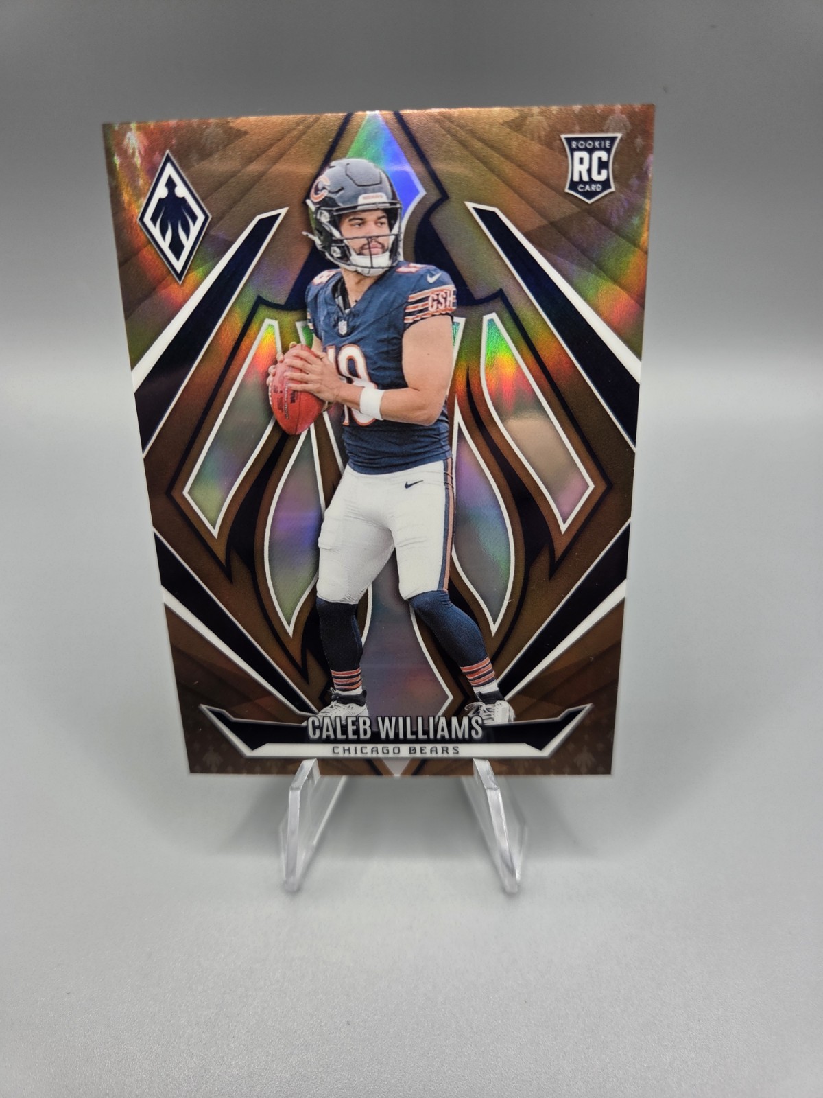 🔥 2024 Panini Phoenix Caleb Williams #151 Bronze Prizm /75 RC Bears 🔥