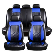 For Nissan Altima Sentra Rogue Car Seat Covers 5seat Front Rear Leather Full Set