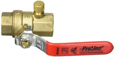 Mueller Industries 107-753NL 1/2 FIP WASTE BALL VALVE, 1/2-Inch