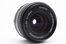 MINT Minolta MD W.Rokkor 28mm F/3.5 Wide Angle MF Lens From JAPAN