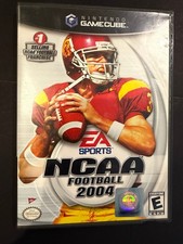 NCAA Football 2004 Nintendo GameCube GC EA Sports Disc & Case Untested