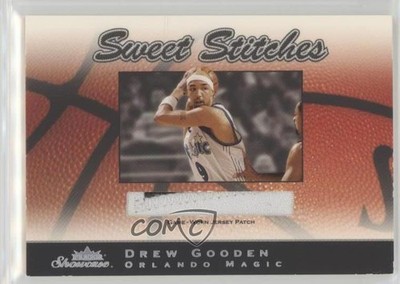 2003-04 Fleer Showcase Sweet Stitches Patch 16/50 Drew Gooden #SSP-DG Patch 2d0