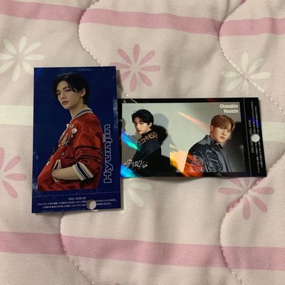 Stray Kids TOP Chanbin Hyunjin Unit Hi Touch Ticket Card Set SKZ2020 Limited 2