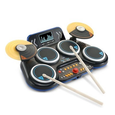 VTech Kidi Star Drum Pad, Black Small,