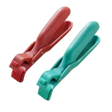 For Baking 2 Pack Hot Plate Gripper Anti-Scalding Tongs Bowl Clip Safe Gadget