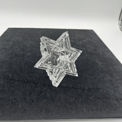 WMF Crystal Star of David Votive Candle Holder - Germany - 