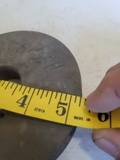 Browning BK55H Bushed V Belt 1 groove Pulley cast iron 1-1/2 inch bore, 5 1/4 D