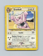 granbull pokemon card value 071/189 Weakness Fighting 2 Resistance Psychic Pokemon Trading Card Game Sun