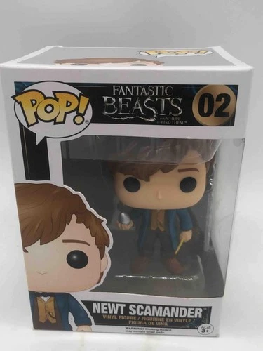 Funko POP! Movies Fantastic Beasts Newt Scamander with egg #2 DAMAGED BOX