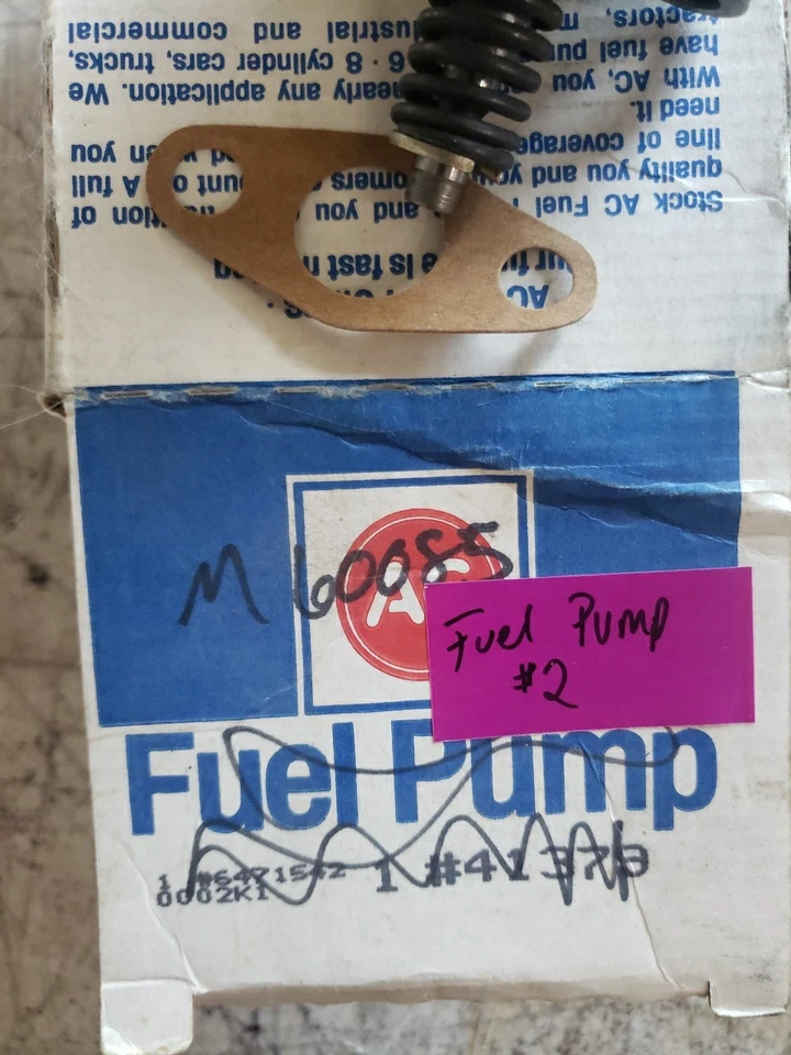 New 41379 AC Delco Fuel Pump for 1982-87 Pontiac T1000 1.6L L4 - Image 3 of 4