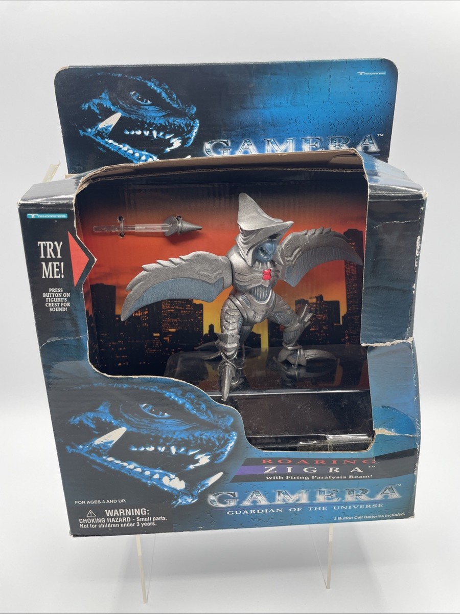 RARE HTF GAMERA GUARDIAN OF UNIVERSE ZINGRA Figure Trendmasters