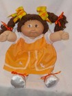 16" Brown Yarn Braided Hair Cabbage Patch Kid Girl Doll — photo 5