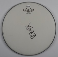 Travis Barker JSA Autograph Signed Drum Head  COA 12" Blink 182