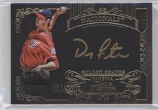 2015 Topps Five Star Golden Graphs 47/50 Doug Fister #GG-DF Auto g6w