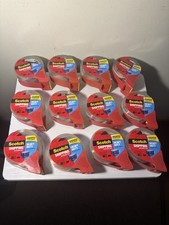Lot of 12 - 3M Scotch Shipping 1.88 in. W x 38.2 yd. L Packaging Tape Clear
