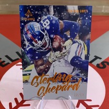 2020 Panini Luminance Sterling Shepard Orange #76 /50 New York Giants NFL