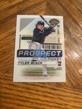 2024 Panini Prospect Edition Holo Ticket #111 Tyler Black Milwaukee Brewers