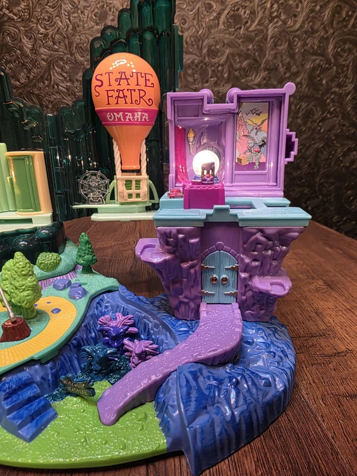 Juego completo Wizard of Oz Polly Pocket Emerald City 2001 Foto 2 de 4
