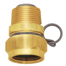 Sani-Lav N17 Swivel Hose Adapter, 3/4 In, Brass