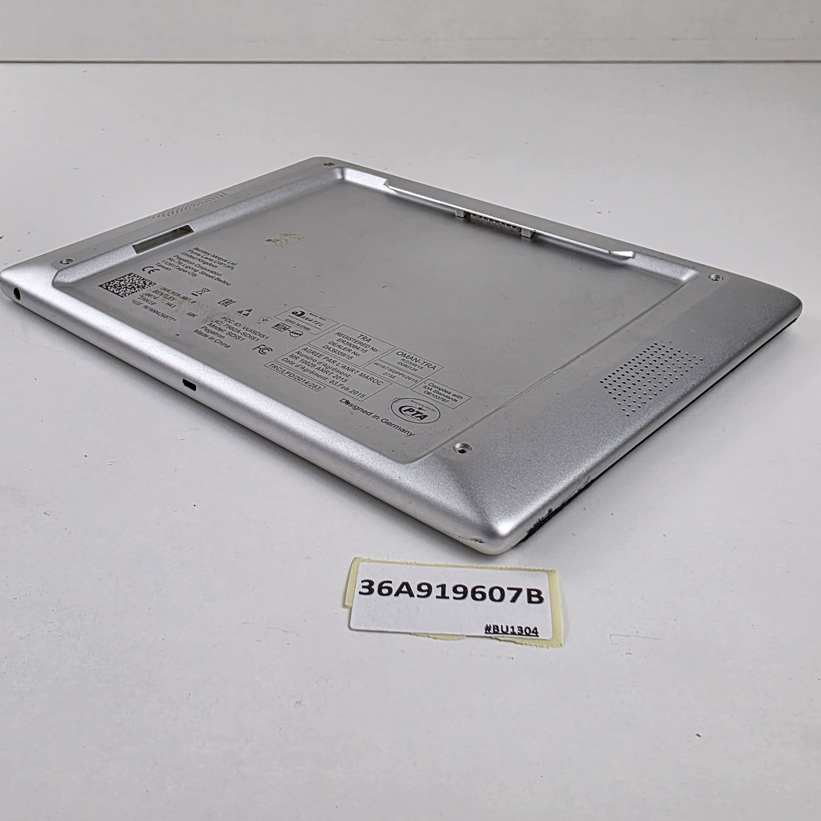 2016-2022 Bentley Bentayga DISPLAY UNIT 36A919607B